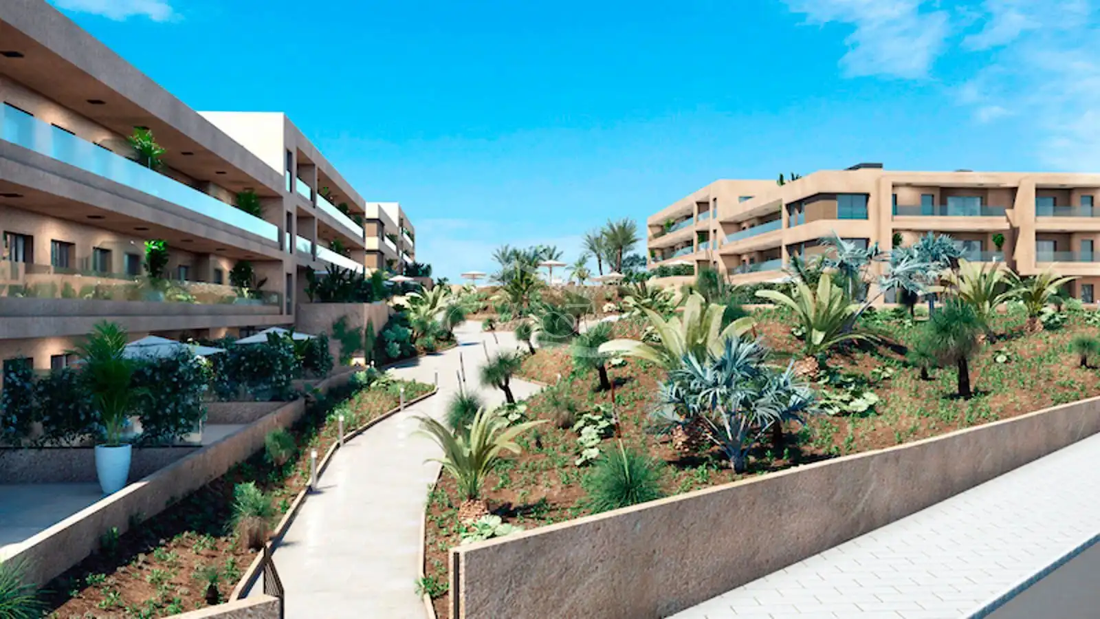 Vista exterior de Piso en venta en Los Abrigos
