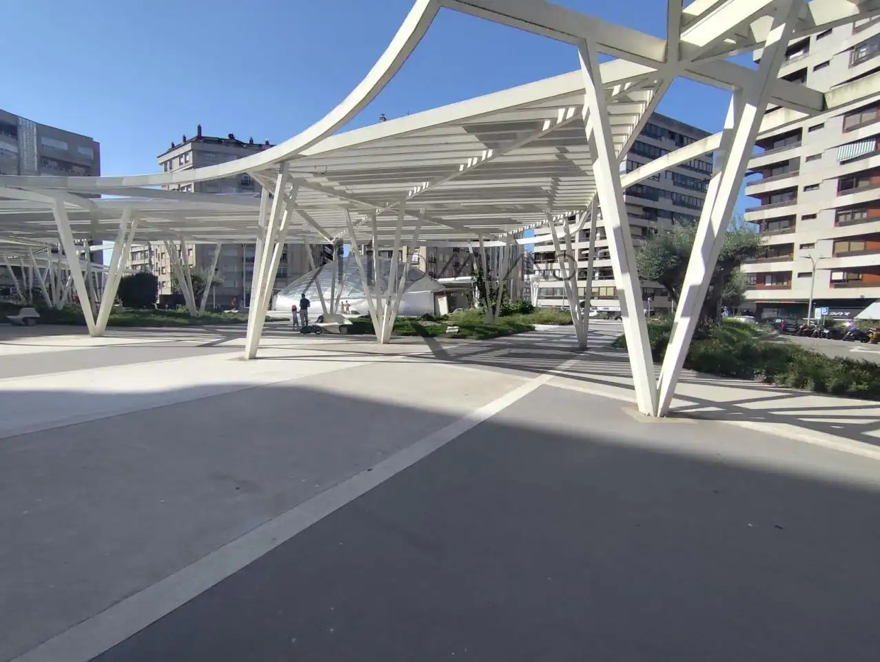 Parking de Dúplex de alquiler en Vigo  con Calefacción, Parquet y Trastero