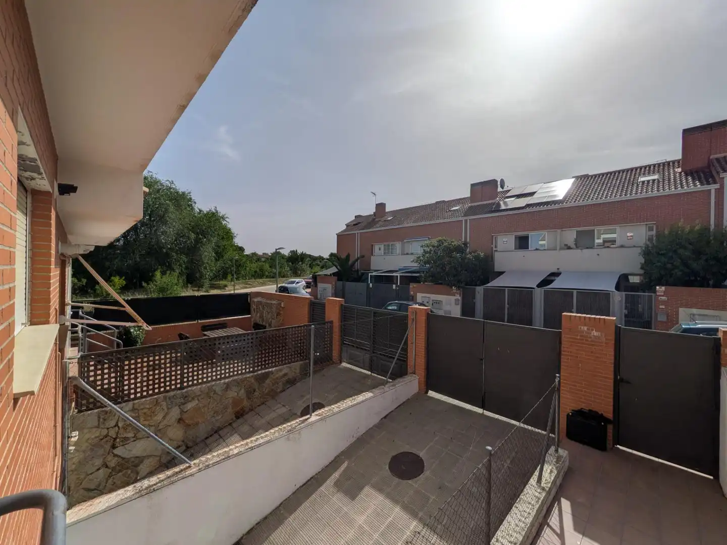 Jardí de Casa adosada en venda en Villalbilla amb Calefacció, Jardí privat i Terrassa