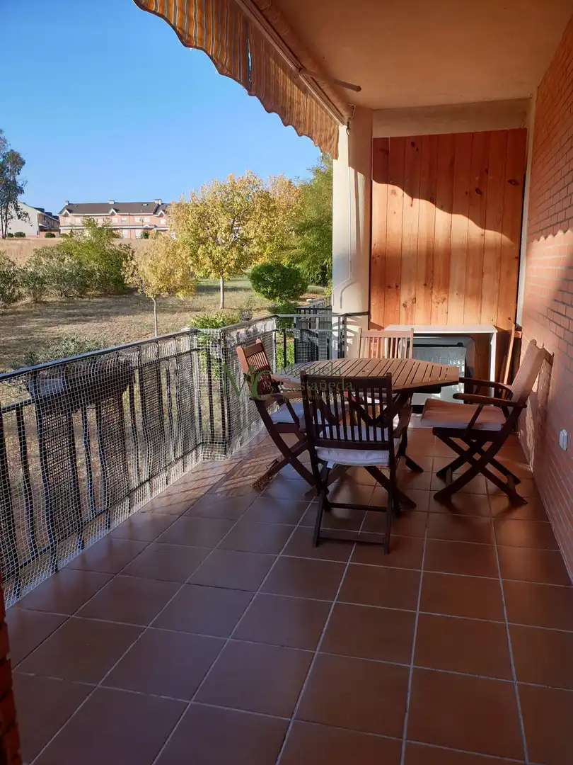 Terrace of Flat for rent in Mérida  with Heating, Terrace and Furnished