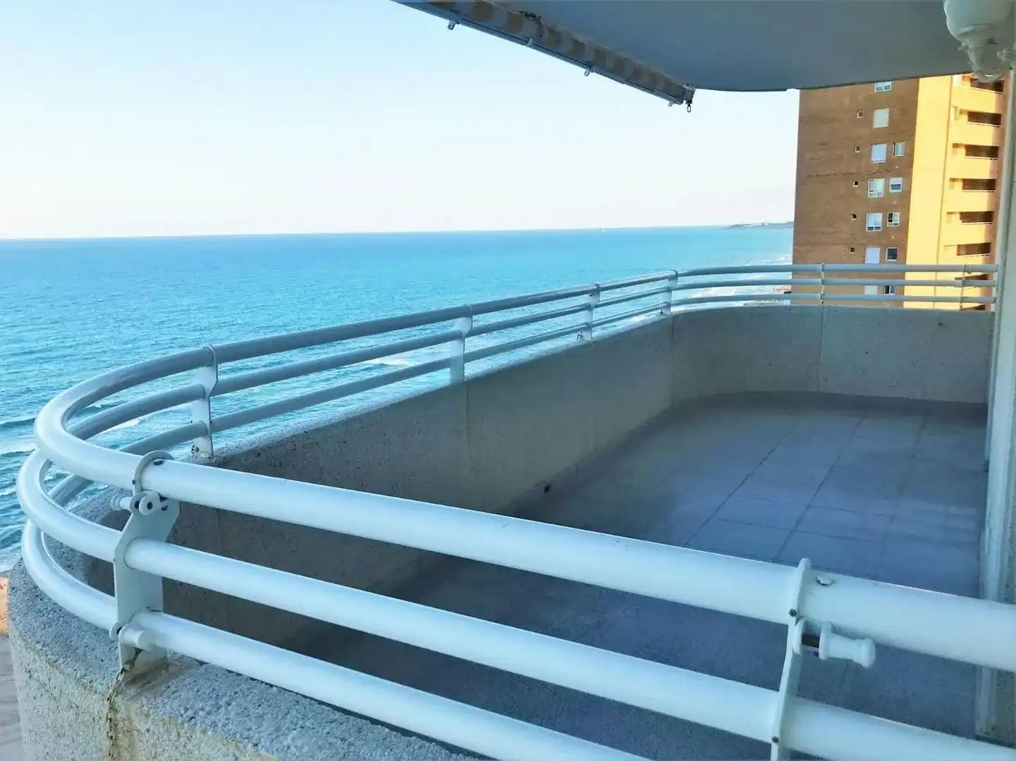 Terrace of Flat for rent in El Campello  with Terrace, Swimming Pool and Oven