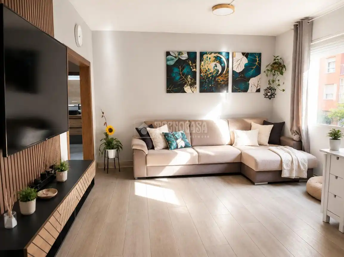 Sala de estar de Piso en venta en Barcelona
