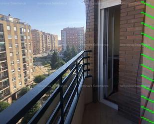 Balcony of Flat to rent in Salamanca Capital  with Heating, Furnished and Oven