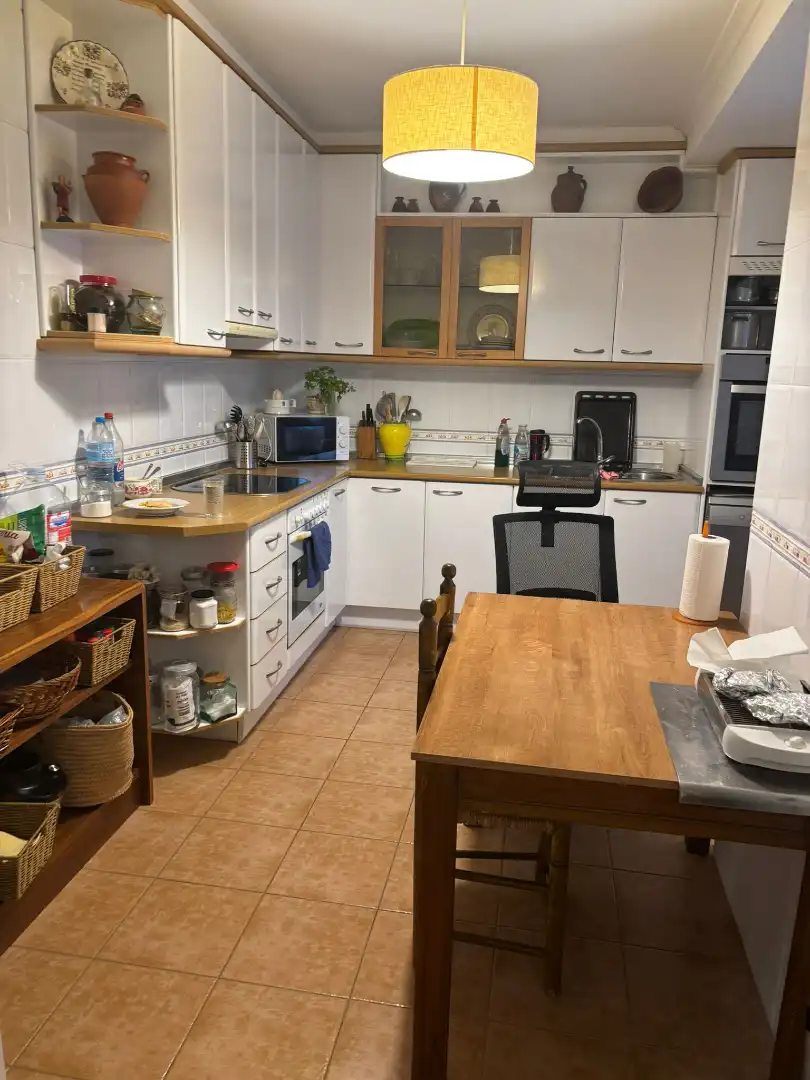 Küche von Wohnung zum Verkauf in Villarrobledo mit Heizung, Terrasse und Möbliert