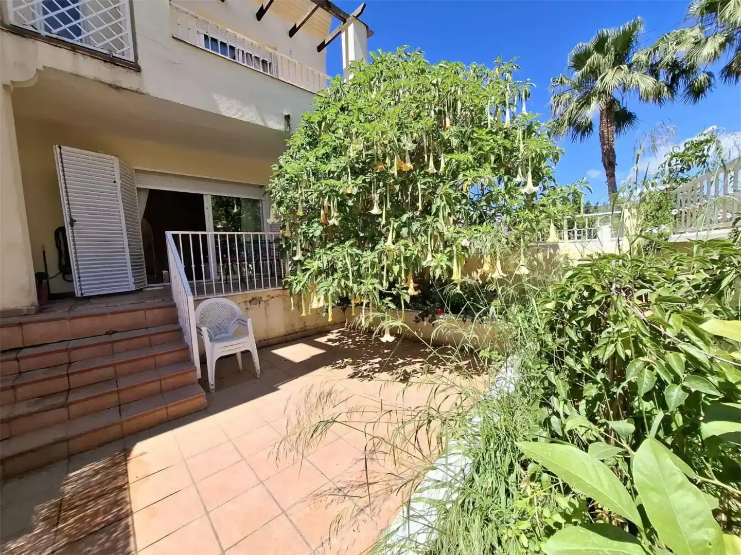 Jardí de Casa adosada en venda en Marbella amb Piscina i Balcó