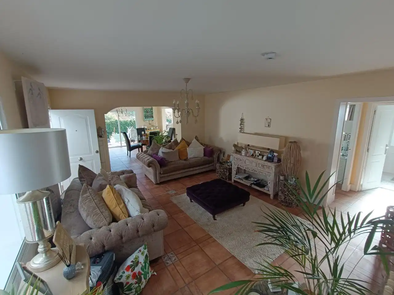 Living room of Houses for sale in Arona  with Private garden, Terrace and Alarm
