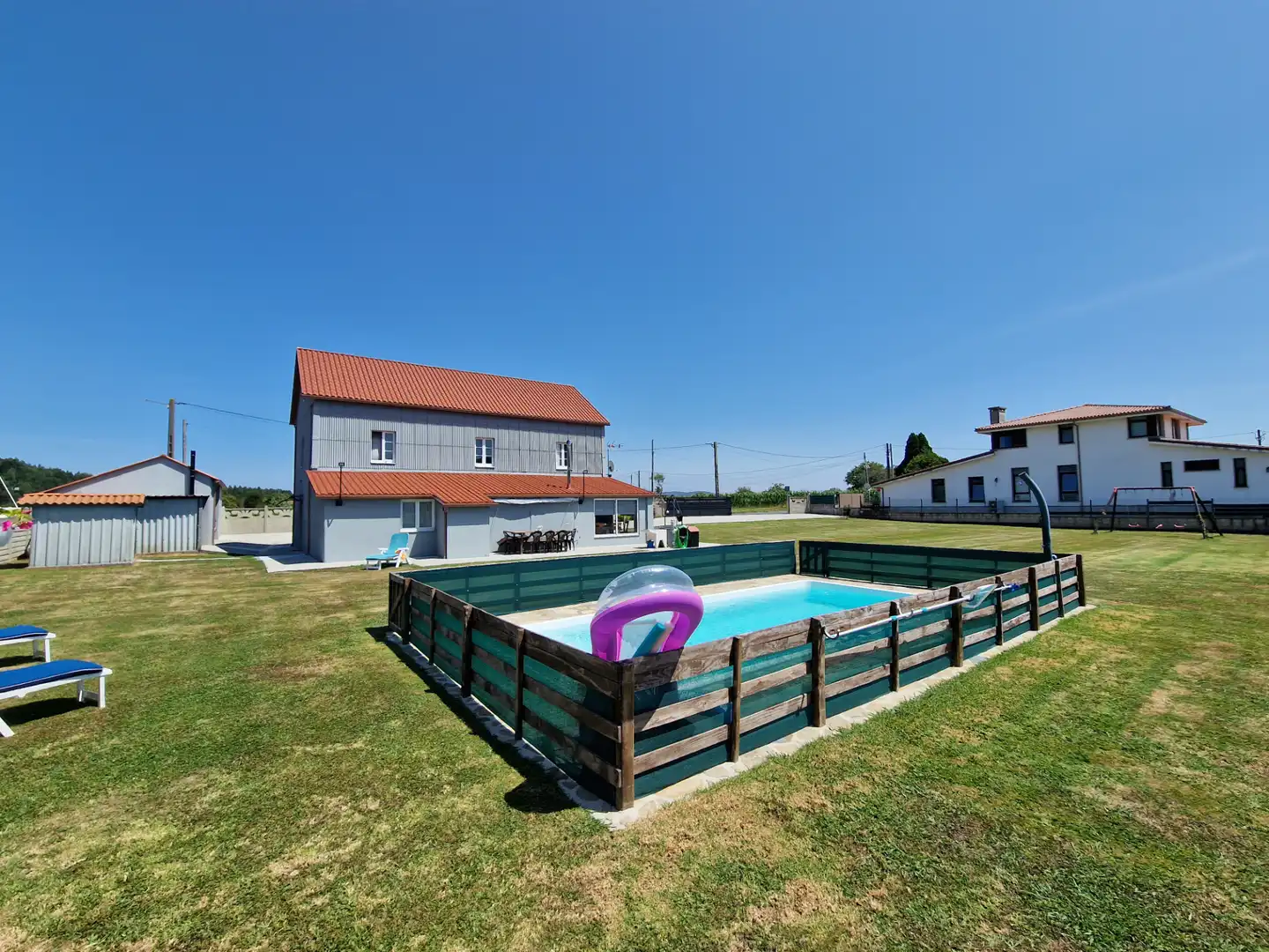 Piscina de Casa o chalet en venta en Narón con Calefacción, Jardín privado y Terraza