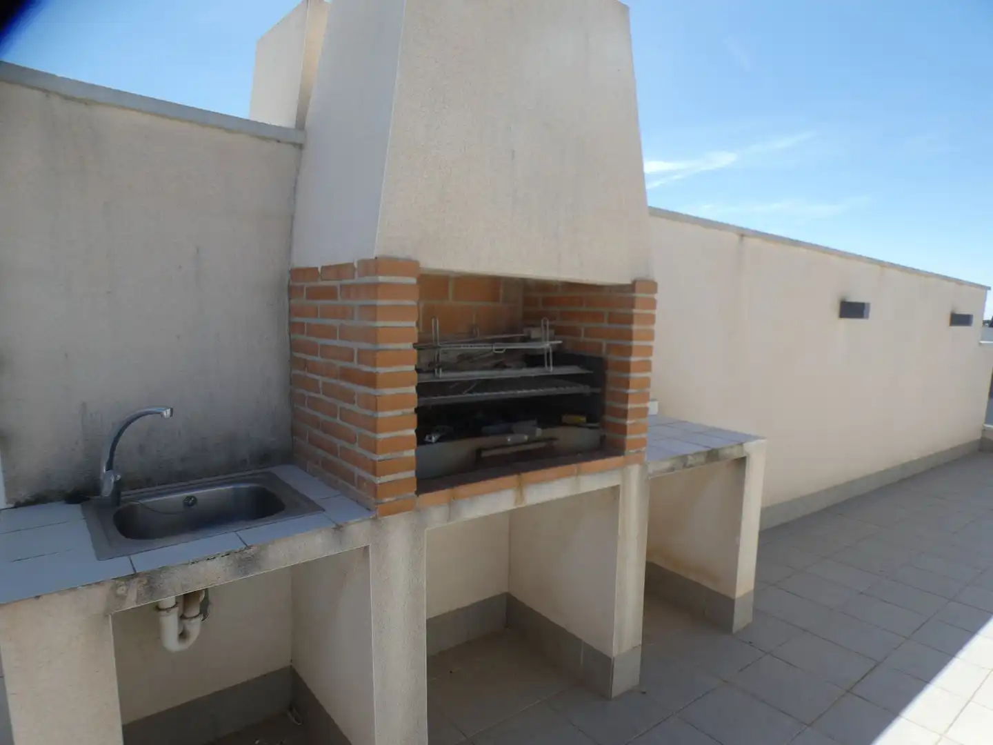Terraza de Casa adosada en venta en San Pedro del Pinatar con Aire acondicionado, Calefacción y Jardín privado