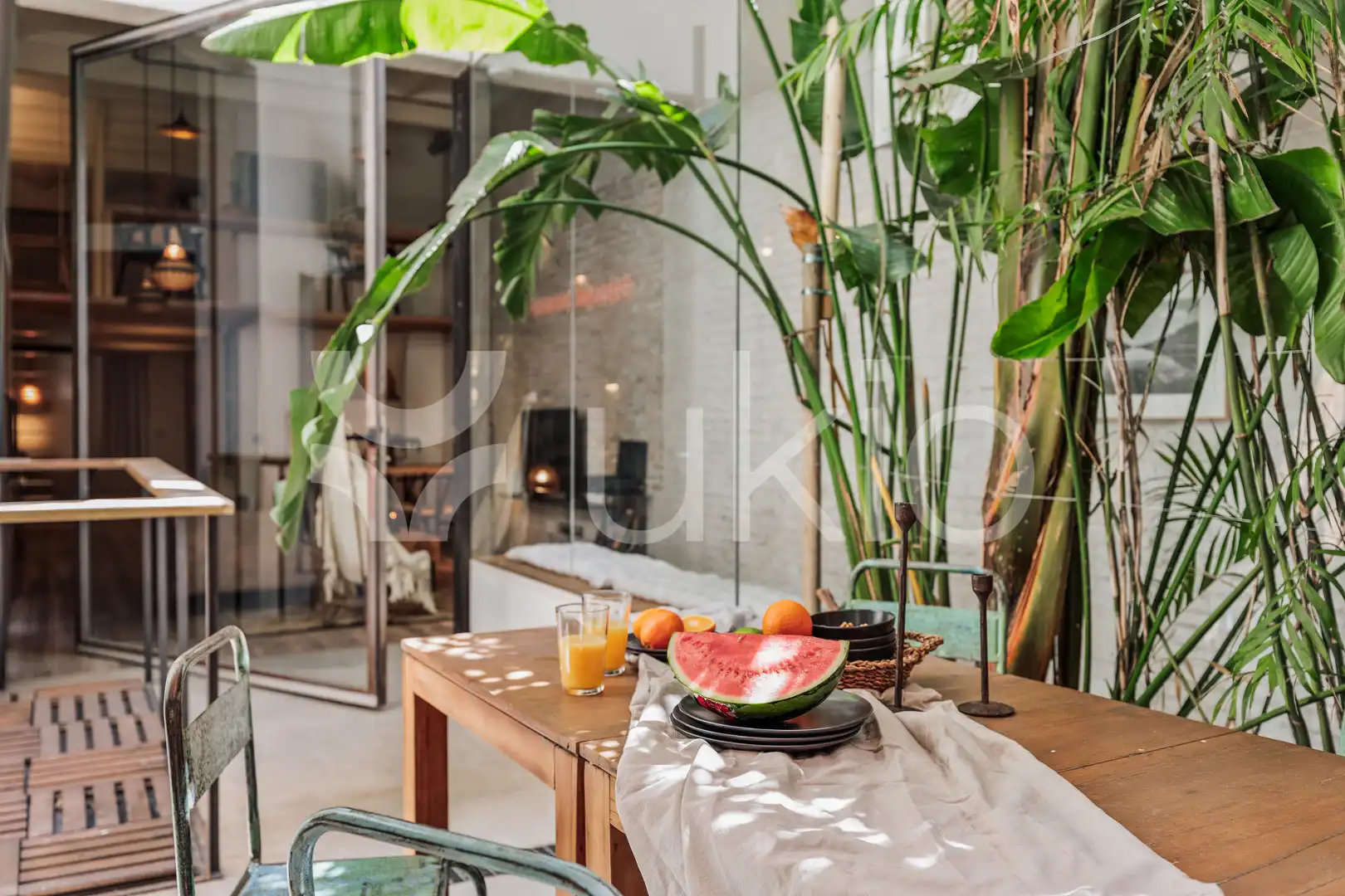 Terrassa de Apartament de lloguer en Barcelona amb Aire condicionat, Terrassa i Moblat