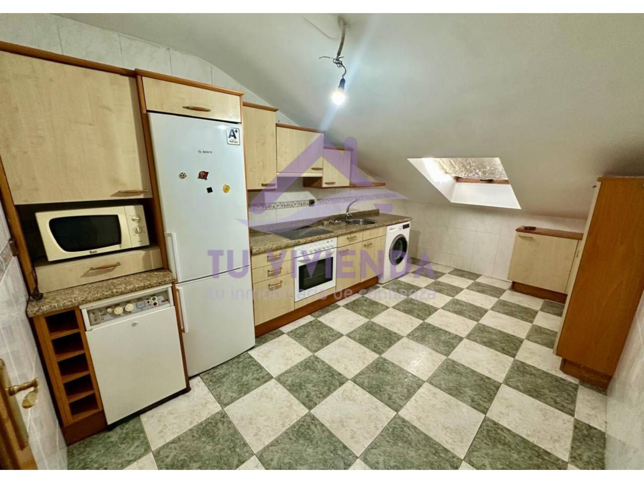 Kitchen of Attic for sale in Saldaña  with Heating and Furnished