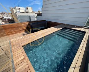 Piscina de Àtic en venda en  Barcelona Capital amb Aire condicionat, Calefacció i Jardí privat