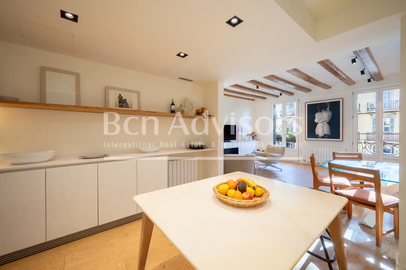 Cocina de Piso en venta en Barcelona con Aire acondicionado, Calefacción y Parquet