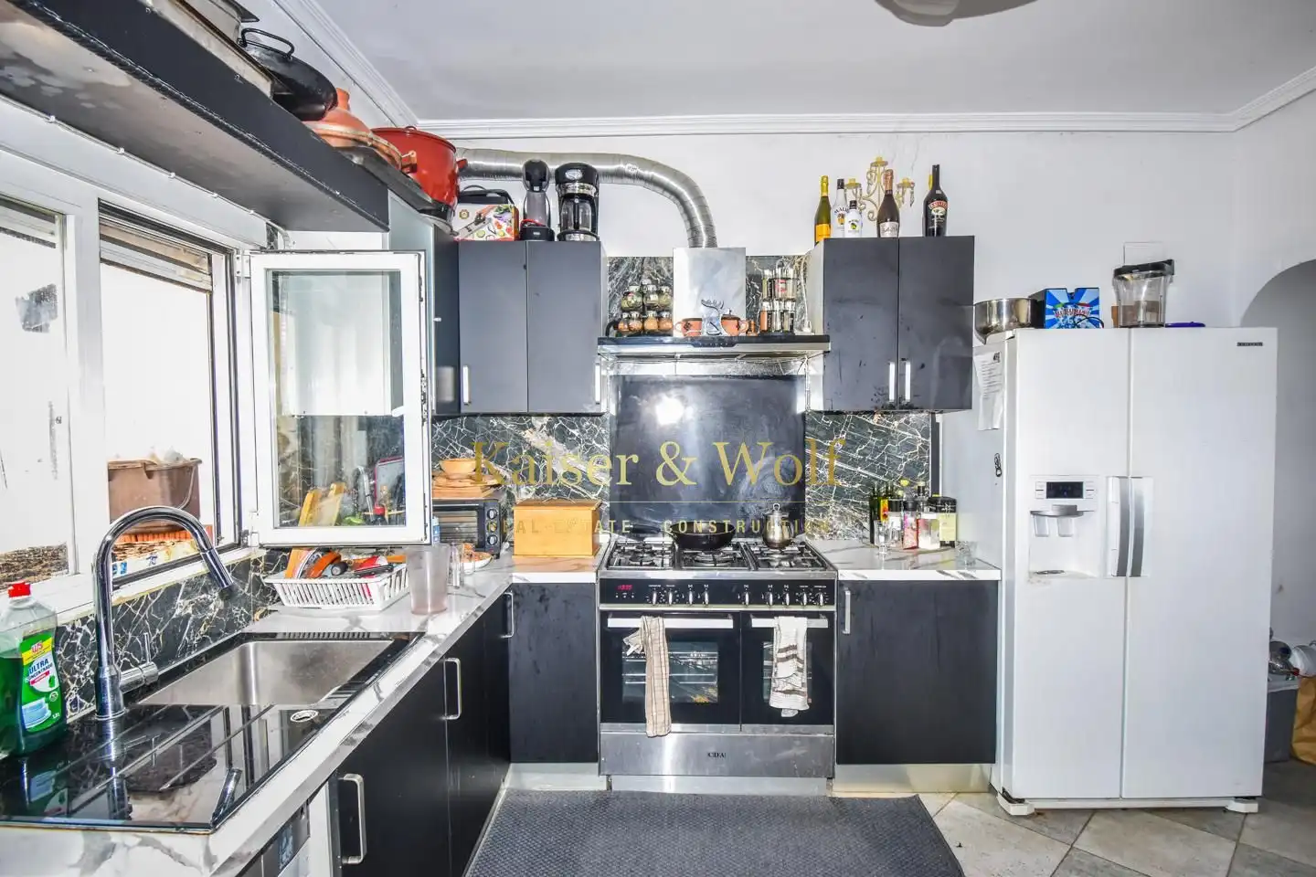 Cocina de Finca rústica en venta en Crevillent con Jardín privado, Terraza y Piscina