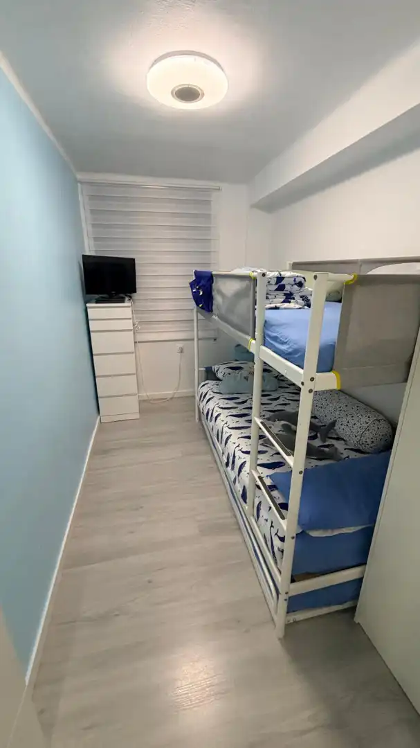 Bedroom of Flat for sale in Badalona  with Air Conditioner, Heating and Oven