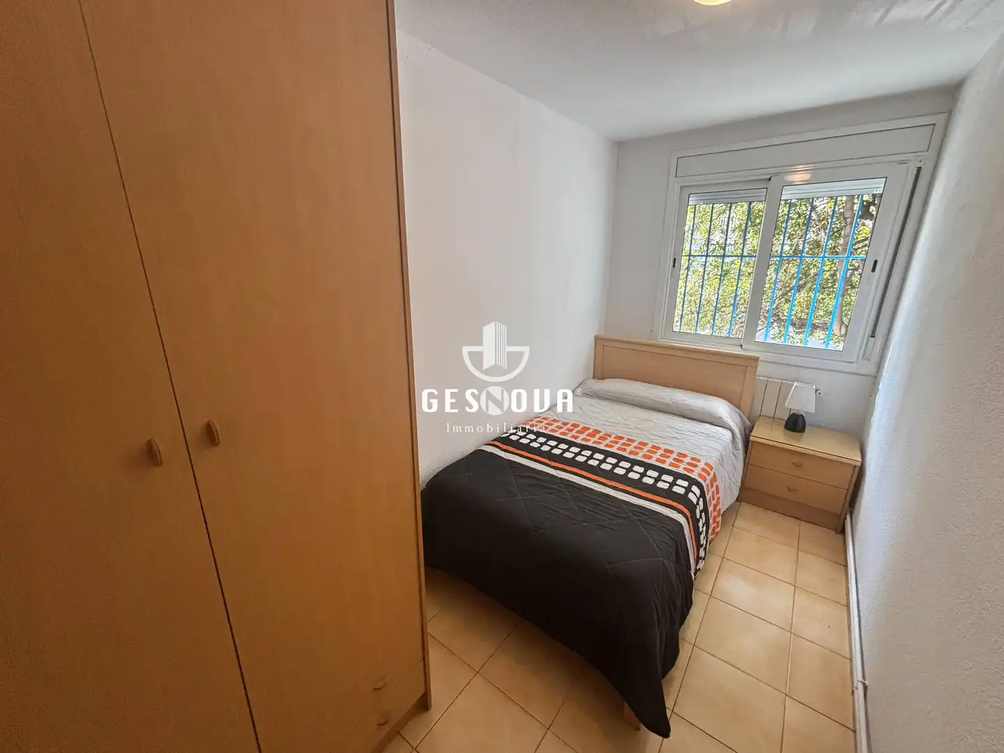 Schlafzimmer von Wohnung zum Verkauf in L'Hospitalet de Llobregat mit Klimaanlage und Heizung