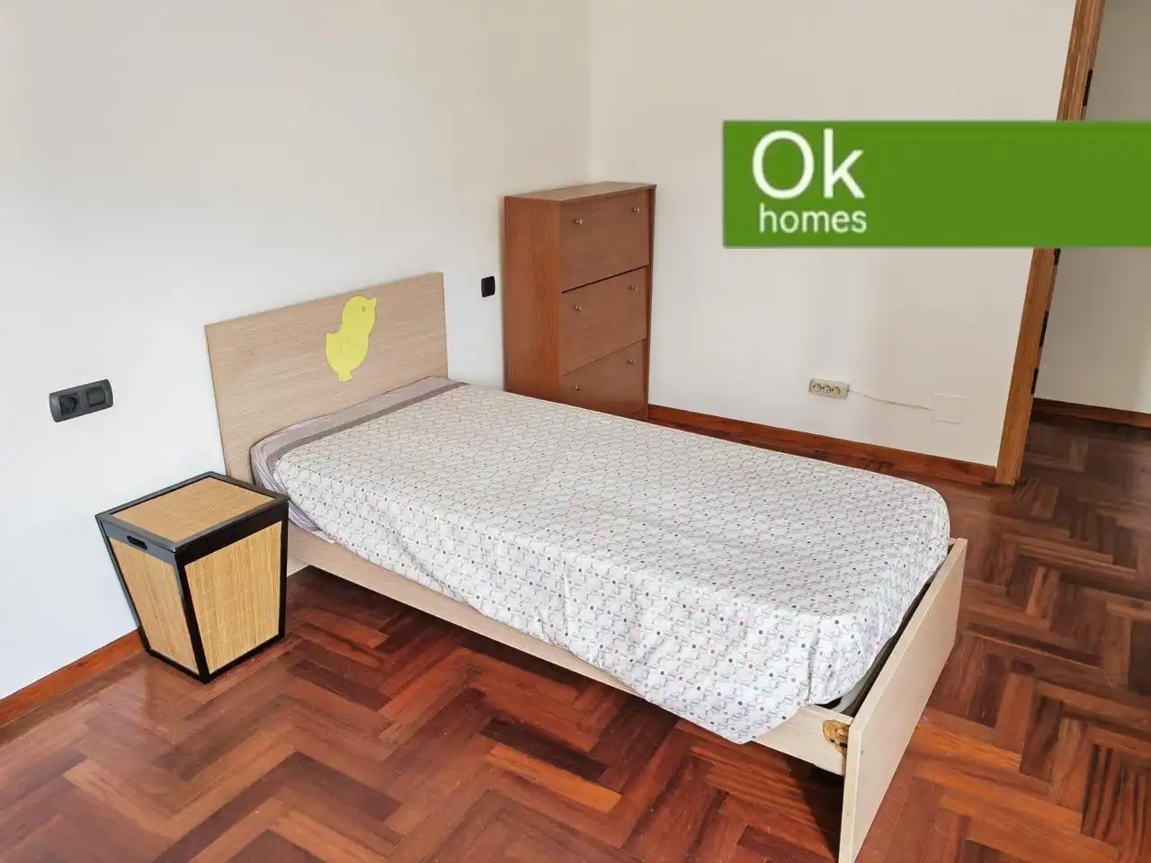 Bedroom of Flat for sale in Baralla  with Heating, Parquet flooring and Storage room