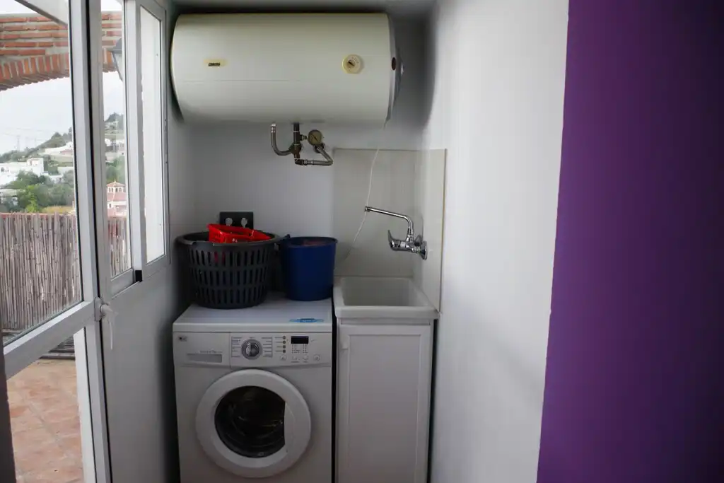Bathroom of Country homes for sale in Canillas de Aceituno  with Furnished