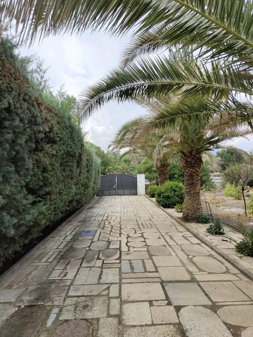 Vista exterior de Casa o chalet en venta en Brazatortas con Aire acondicionado, Calefacción y Jardín privado