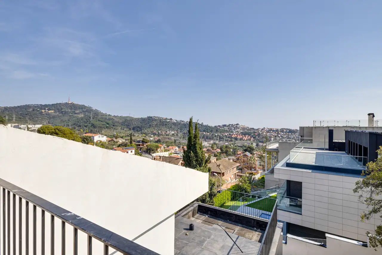 Terraza de Casa o chalet en venta en Sant Just Desvern con Aire acondicionado, Jardín privado y Terraza