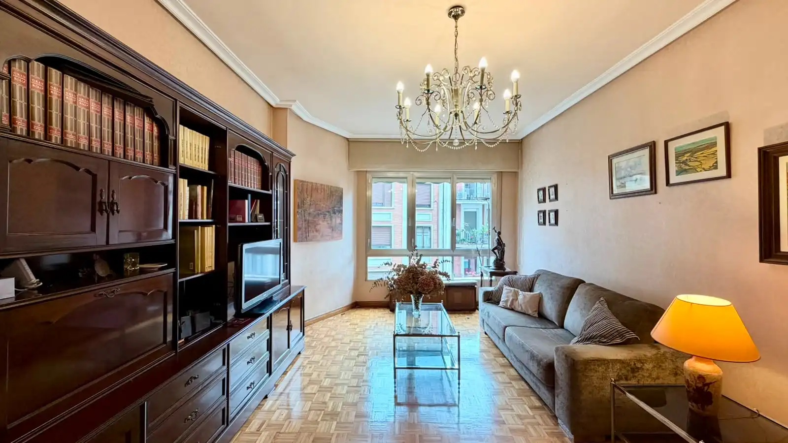 Living room of Flat for sale in  Logroño  with Heating