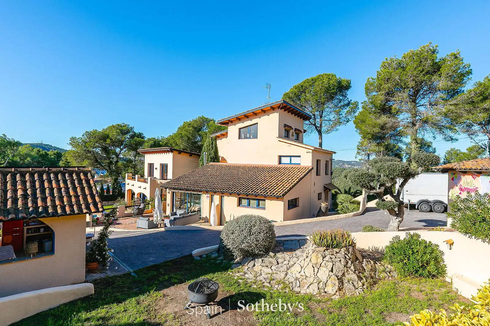 Vista exterior de Casa o chalet en venta en Olivella con Aire acondicionado, Calefacción y Jardín privado