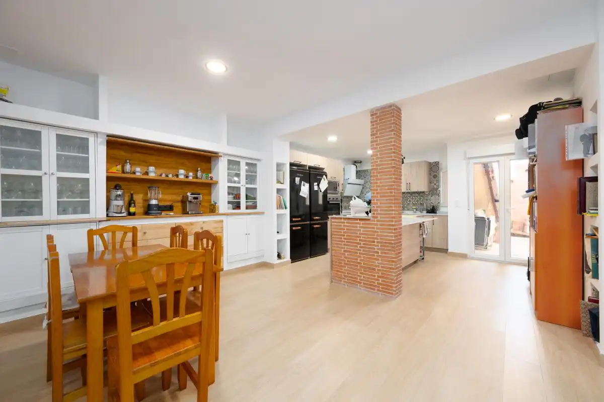 Cocina de Casa adosada en venta en Mutxamel con Aire acondicionado, Calefacción y Terraza