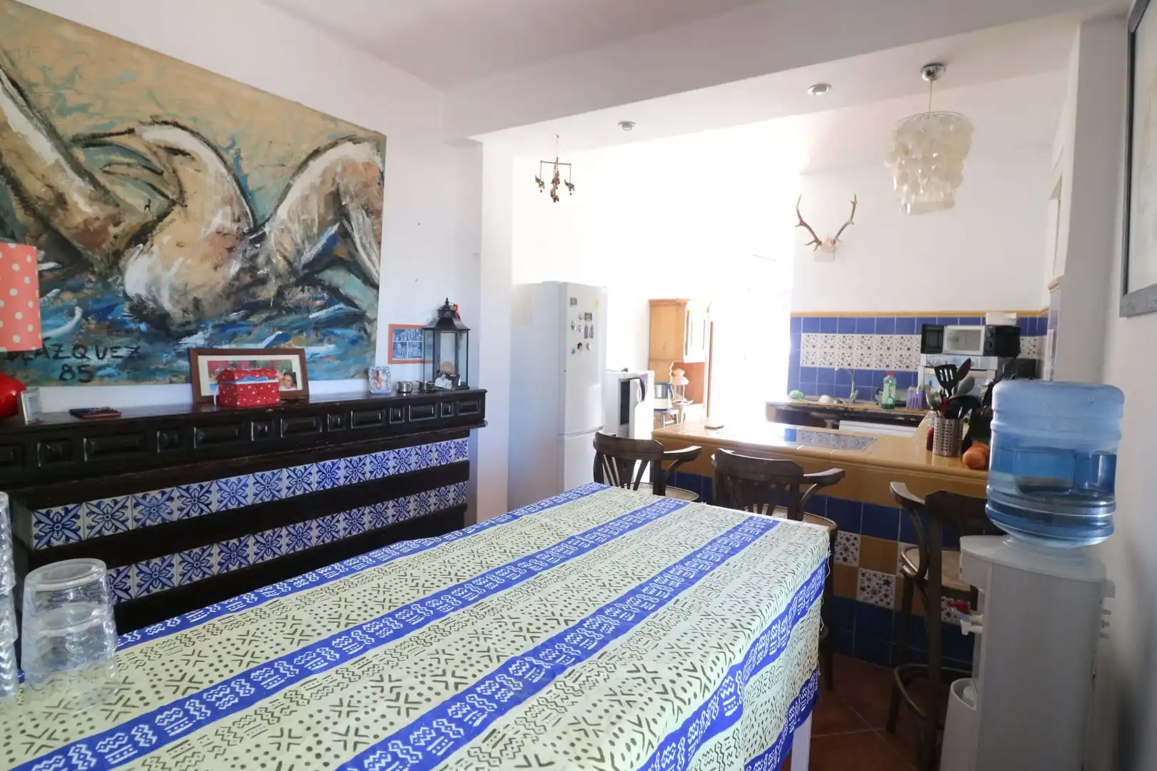Cocina de Casa o chalet en venta en Dos Hermanas con Aire acondicionado, Calefacción y Jardín privado