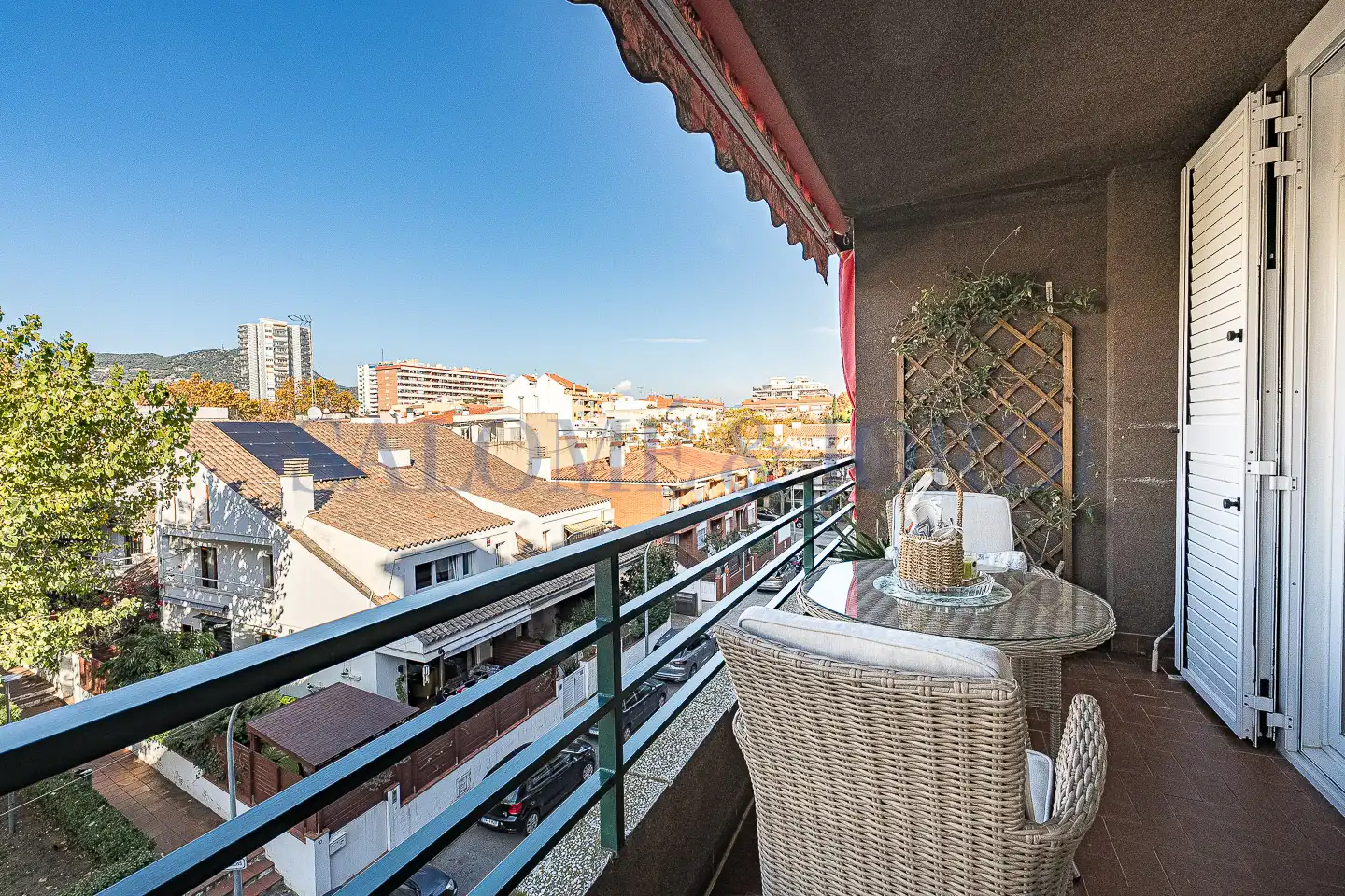 Terrasse von Wohnung zum Verkauf in Vilassar de Mar mit Klimaanlage, Heizung und Parkett