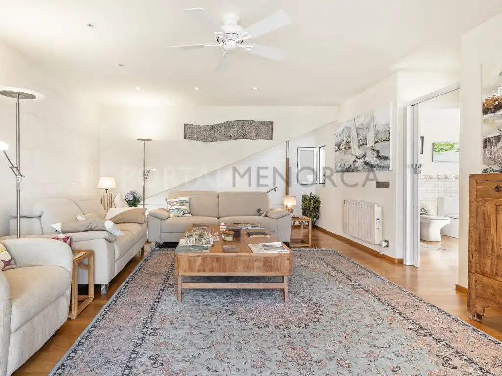 Sala de estar de Casa o chalet en venta en Maó - Mahón con Aire acondicionado, Terraza y Piscina