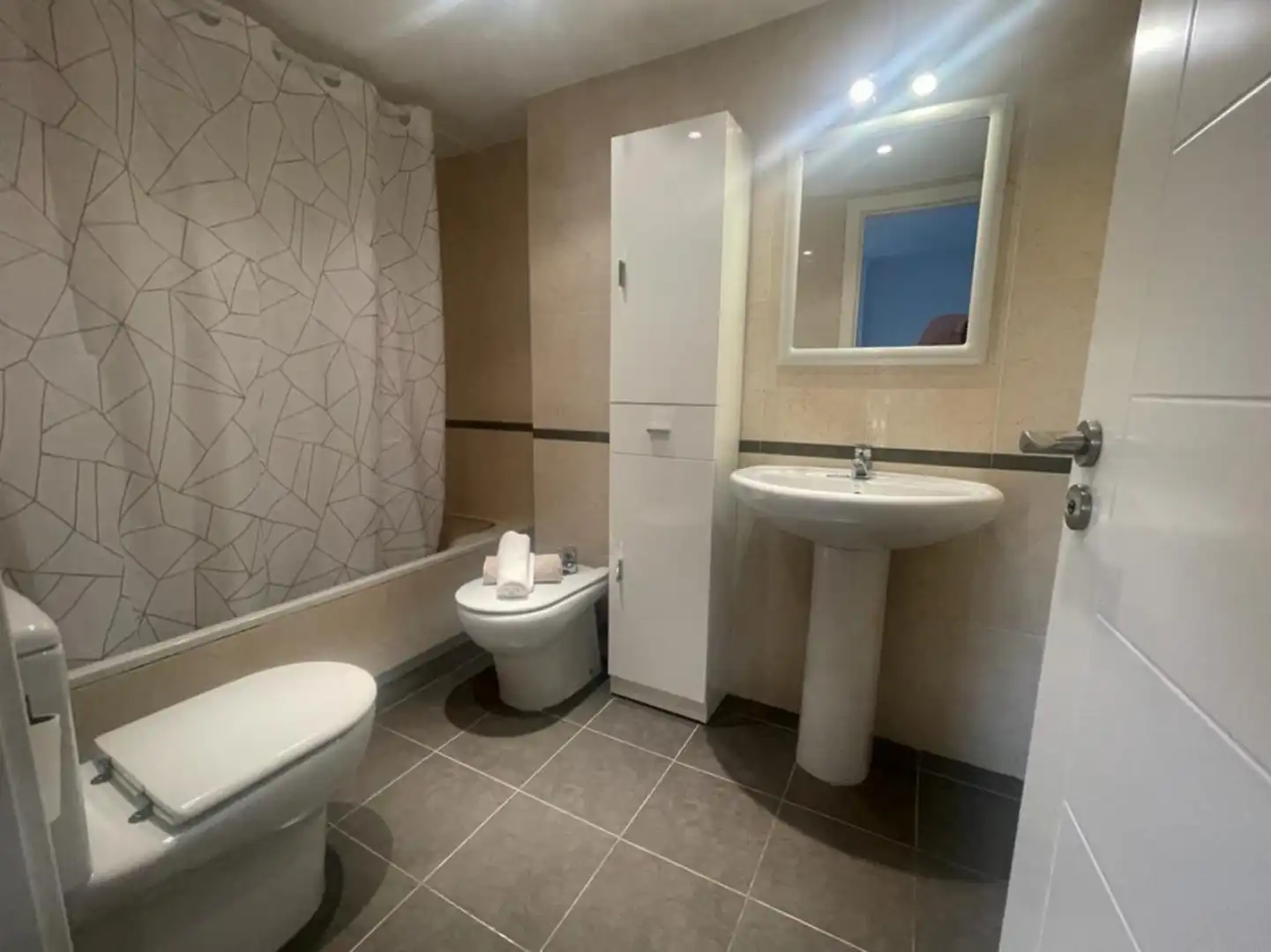 Bathroom of Flat for rent in El Puig de Santa Maria  with Air Conditioner, Heating and Private garden