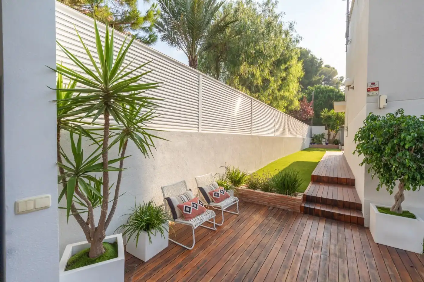 Terraza de Casa o chalet en venta en Montornés - Las Palmas - El Refugio