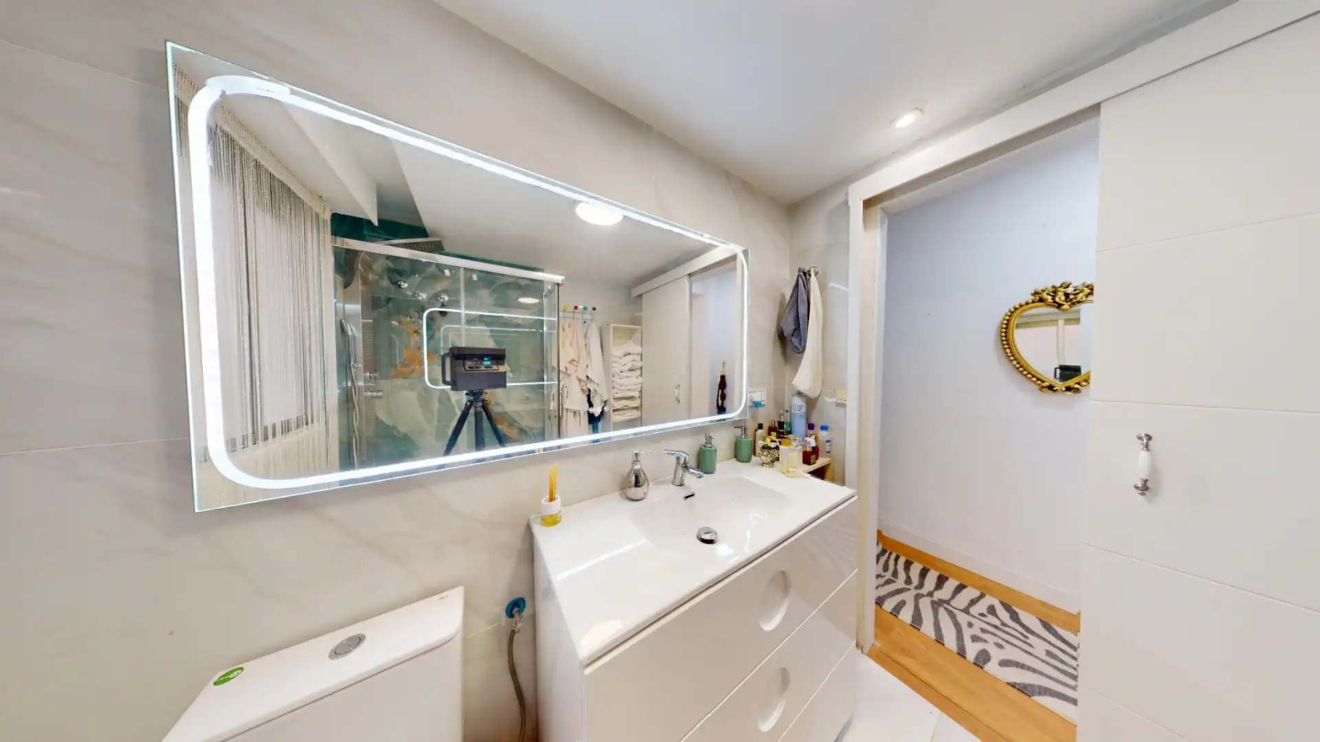 Bathroom of Flat for sale in Alicante / Alacant  with Air Conditioner, Private garden and Terrace