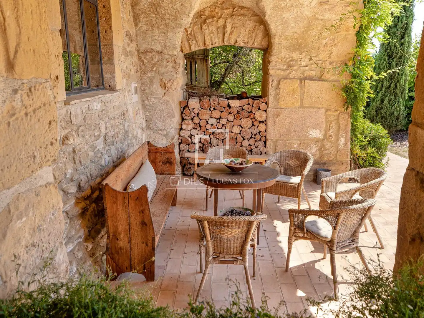 Terrassa de Finca rústica en venda en Vilademuls amb Calefacció, Jardí privat i Terrassa