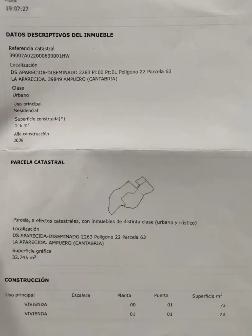 Residencial en venta en Ampuero