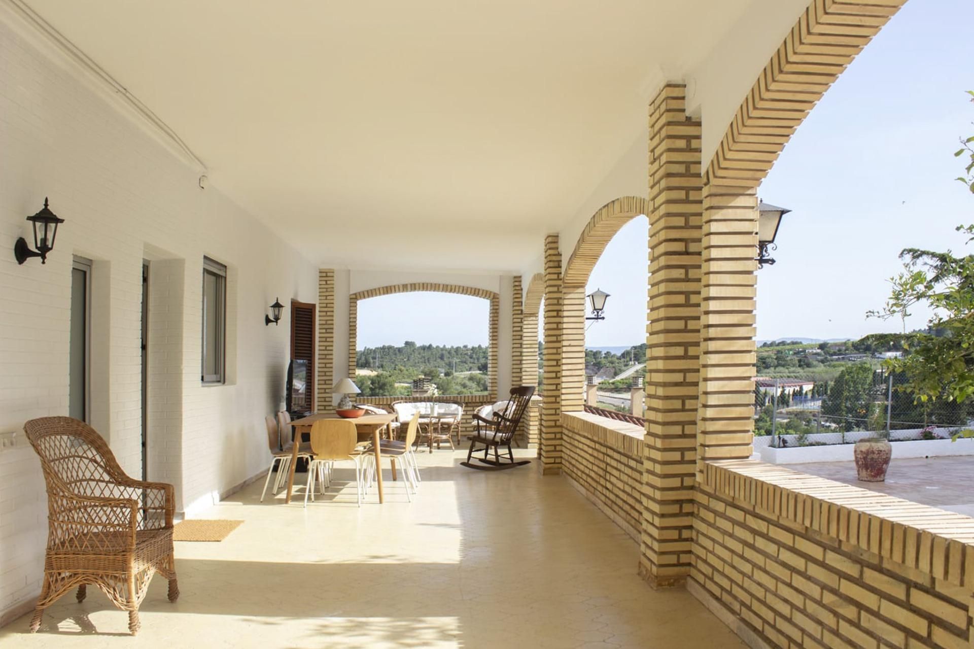 Terrassa de Finca rústica en venda en Godelleta amb Calefacció, Jardí privat i Terrassa