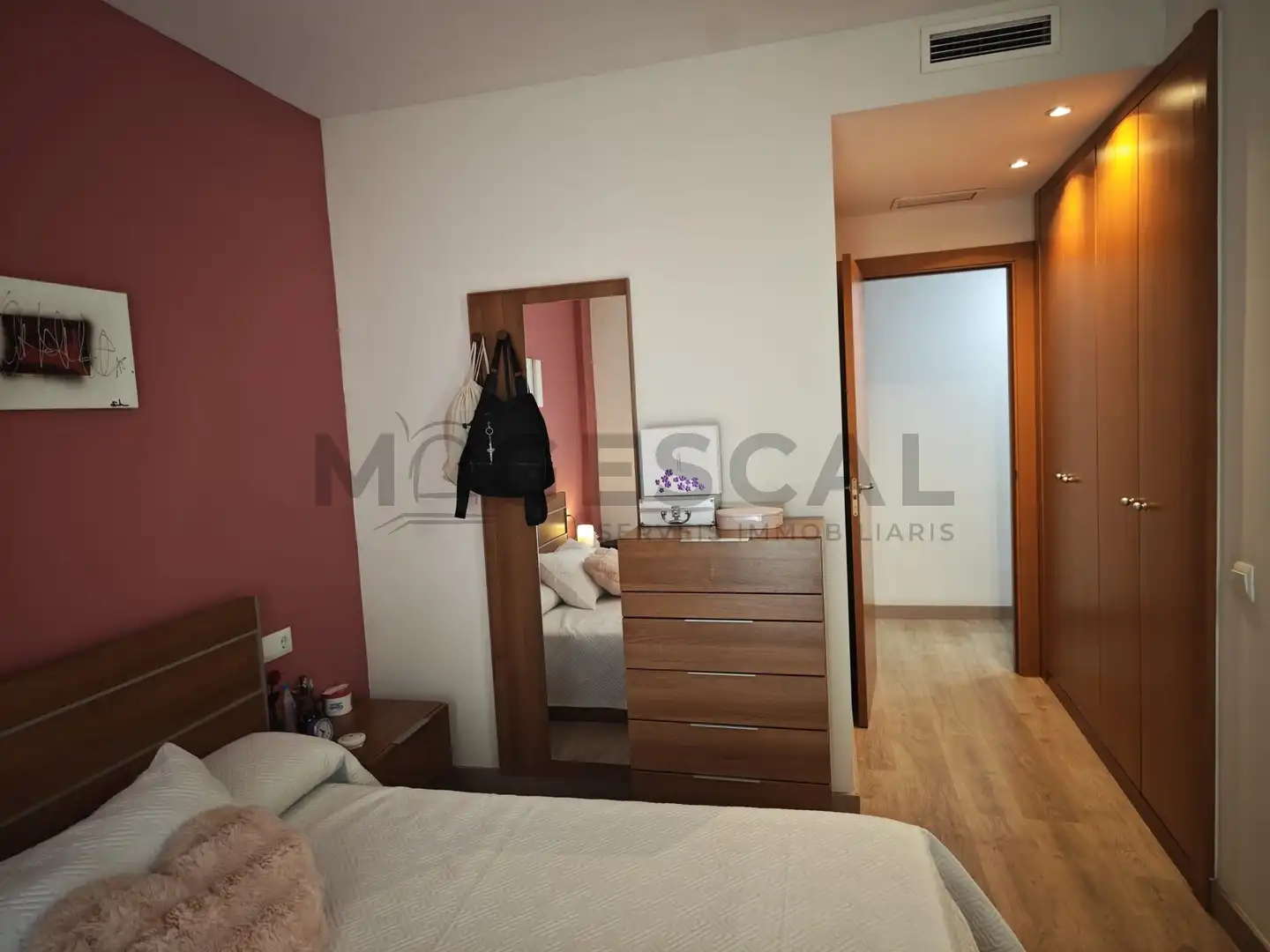 Bedroom of Flat for sale in Montcada i Reixac  with Air Conditioner, Heating and Furnished
