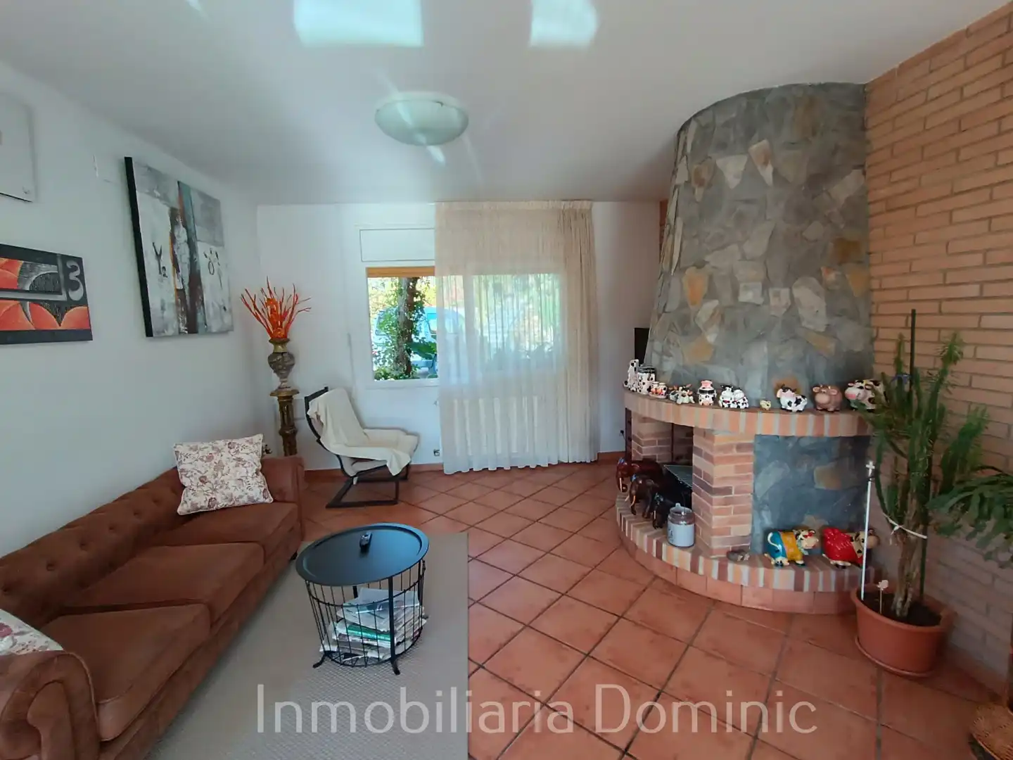 Sala d'estar de Casa o xalet en venda en Maçanet de la Selva amb Aire condicionat, Calefacció i Jardí privat