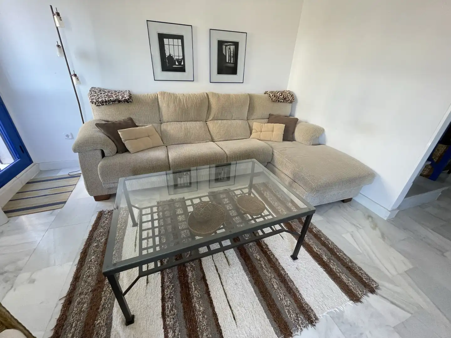 Sala d'estar de Casa adosada en venda en Garrucha amb Aire condicionat, Calefacció i Terrassa