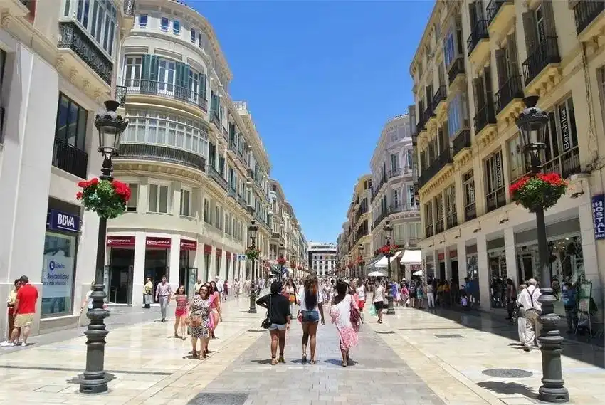 Vista exterior de Piso de alquiler en Málaga con Aire acondicionado, Terraza y Amueblado