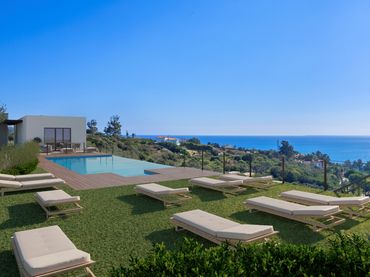 Maison mitoyenne avec piscine à vendre à Manilva Pueblo