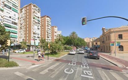 Exterior view of Flat for sale in Málaga Capital  with Air Conditioner and Terrace