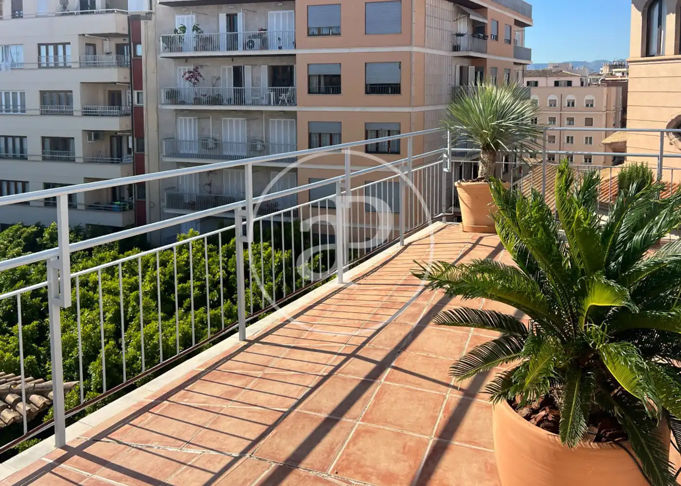 Terrasse von Wohnung zur Miete in  Palma de Mallorca mit Klimaanlage, Heizung und Terrasse