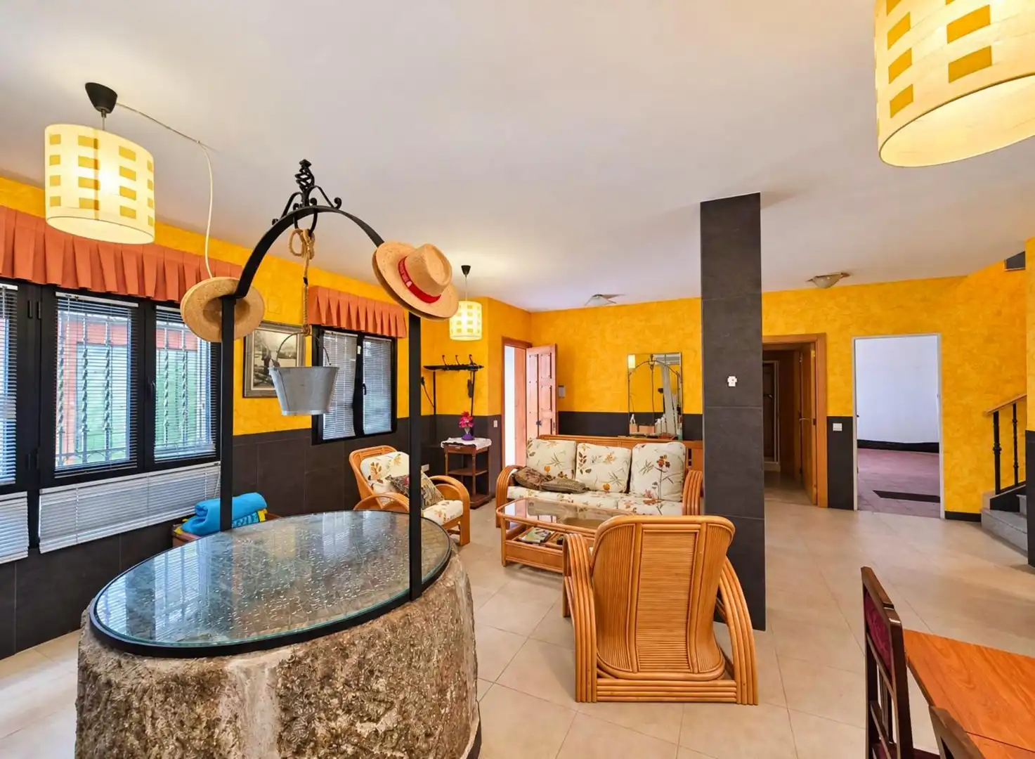 Sala d'estar de Casa o xalet en venda en Montehermoso, Cáceres