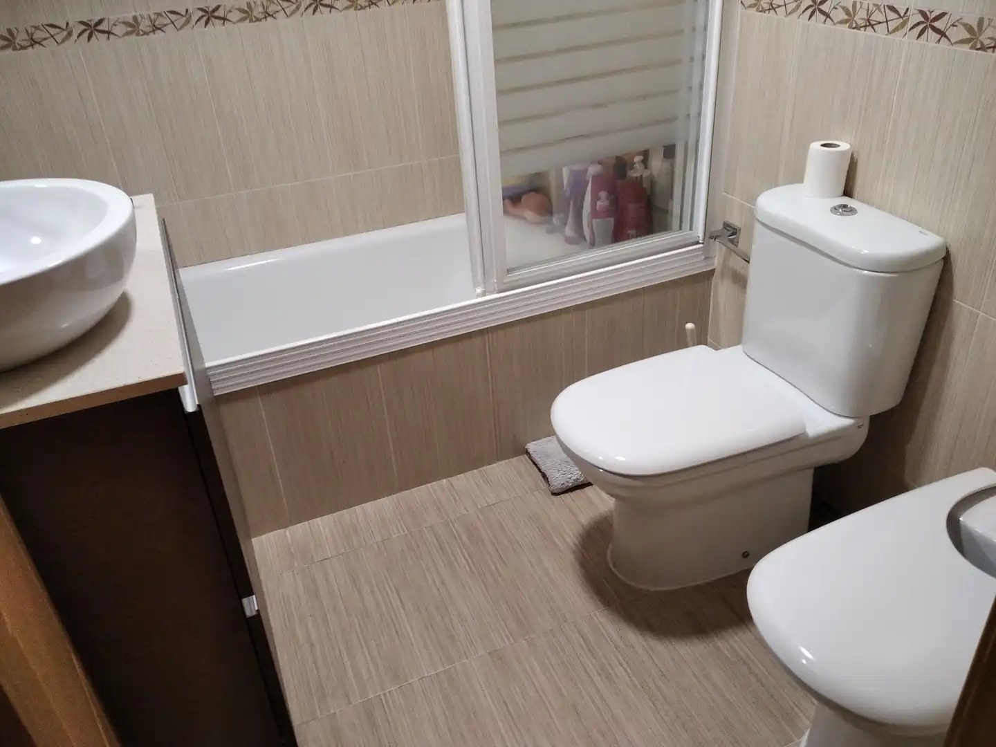 Badezimmer von Maisonette zum Verkauf in Mancha Real mit Klimaanlage, Heizung und Parkett