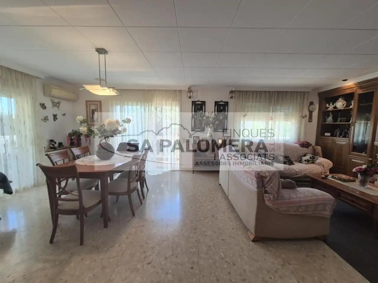 Sala de estar de Casa o chalet en venta en Blanes con Aire acondicionado, Jardín privado y Terraza