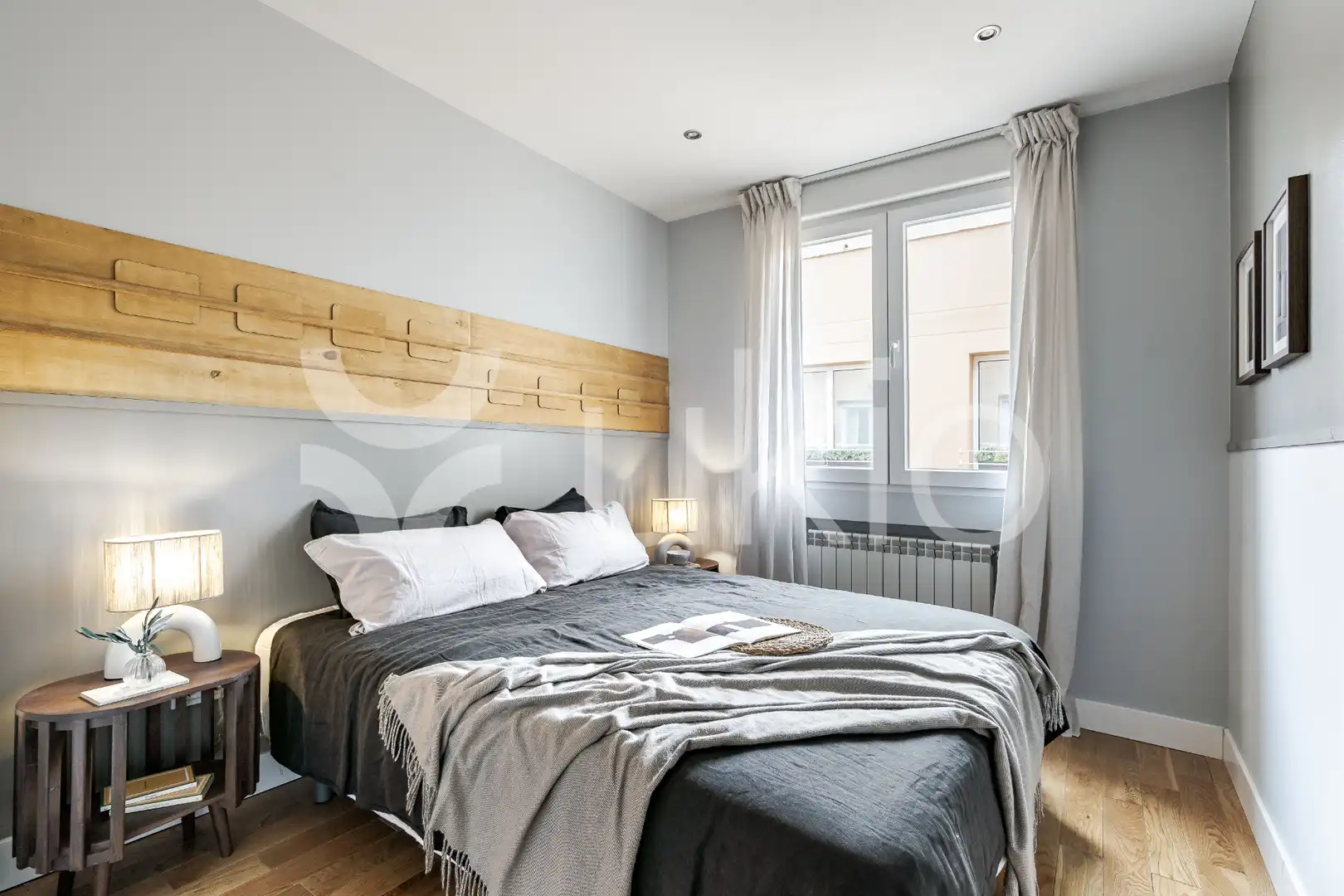 Habitación de Apartamento de alquiler en Madrid con Aire acondicionado, Calefacción y Amueblado