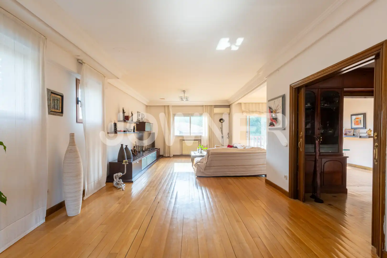 Sala de estar de Piso en venta en Pozuelo de Alarcón con Aire acondicionado, Calefacción y Terraza