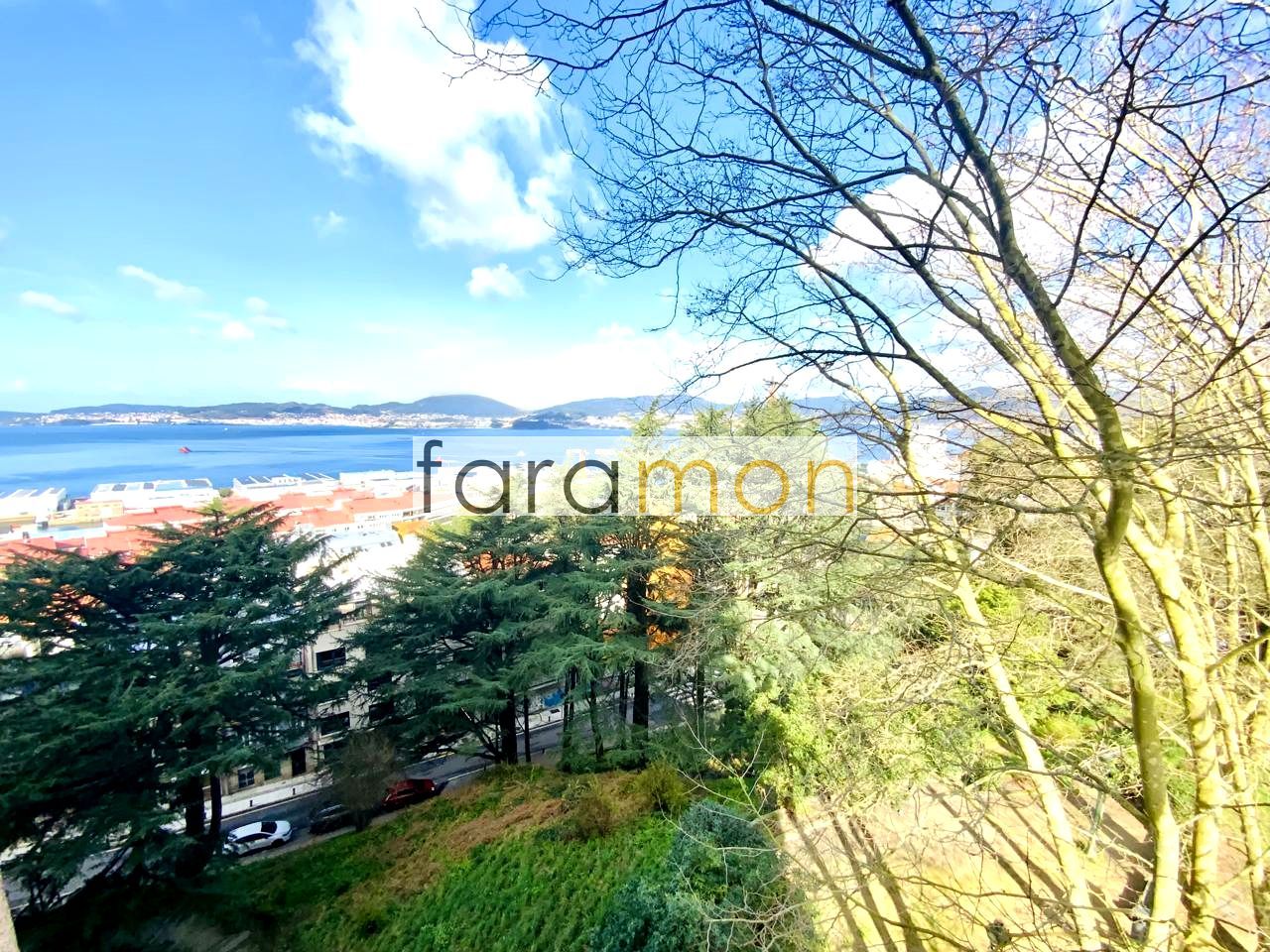 Exterior view of Flat for rent in Vigo   with Heating, Parquet flooring and Terrace