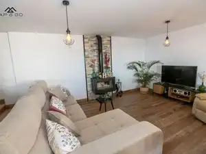 Sala d'estar de Finca rústica de lloguer en Almuñécar amb Aire condicionat, Jardí privat i Terrassa