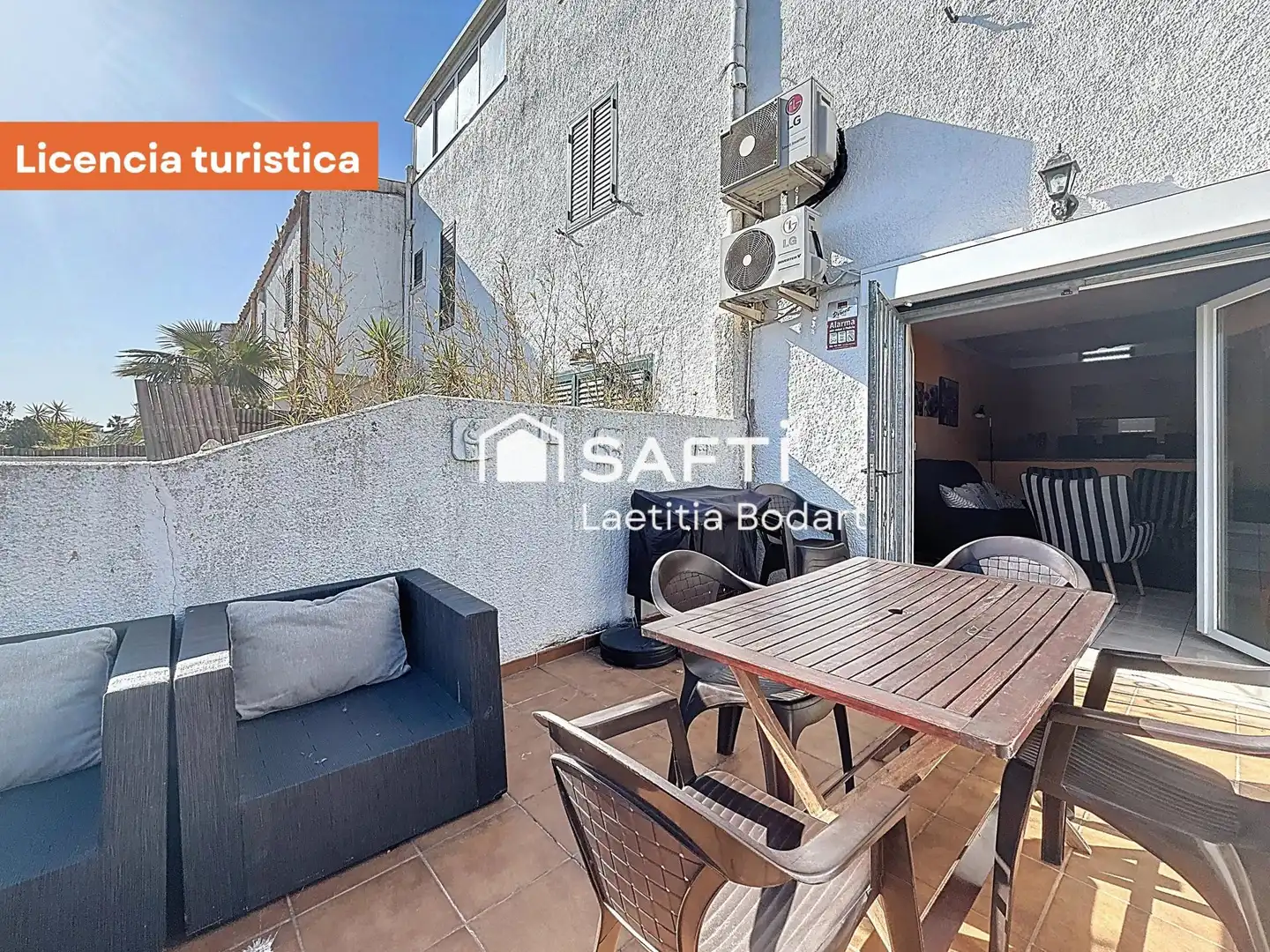 Terraza de Casa adosada en venta en Empuriabrava con Aire acondicionado, Calefacción y Terraza